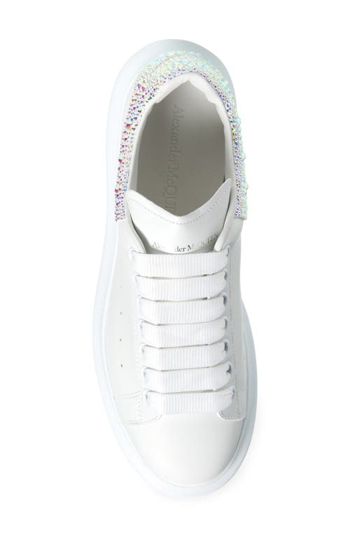 Alexander Mcqueen Mcqueen Oversized Crystal Embellished Sneaker