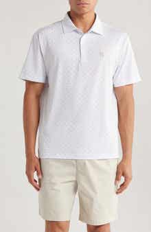 Quiet Golf Tour Only Dot Print Piqué Golf Polo