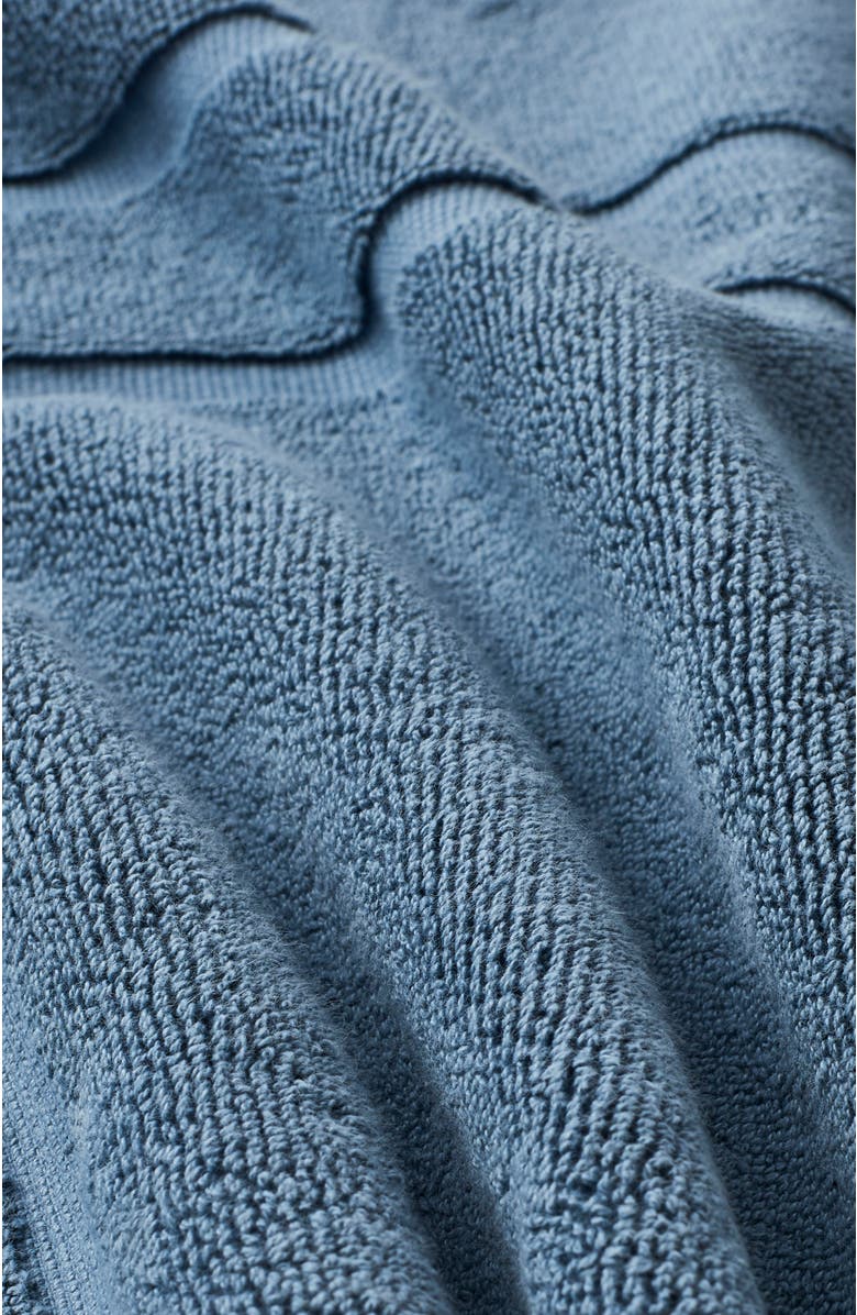 CHRISTY Brixton Textured Soft Cotton Bath Mat, Alternate, color, Slate