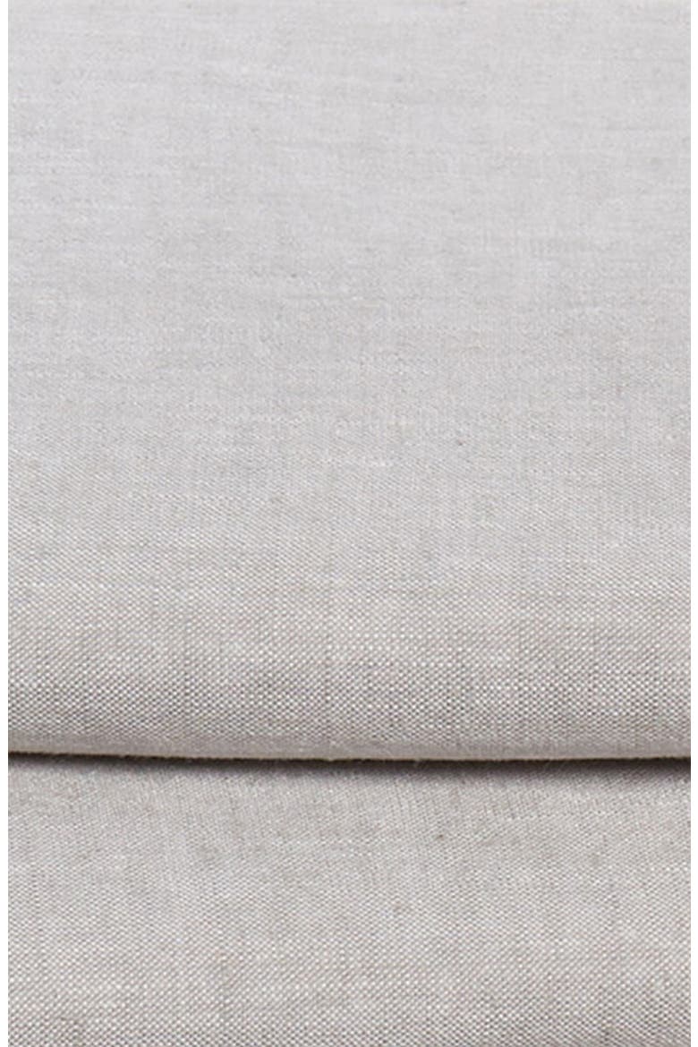 Luxury Lyocell & Linen Duvet Cover & Sham Set, Alternate, color, GREY DRIZZLE