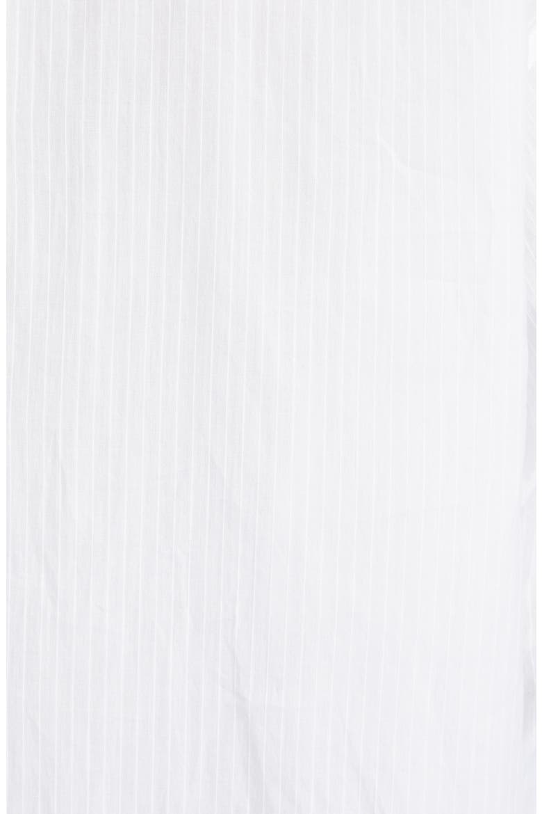 Saffron Fancy Stripe Button-Up Shirt, Alternate, color, WHITE