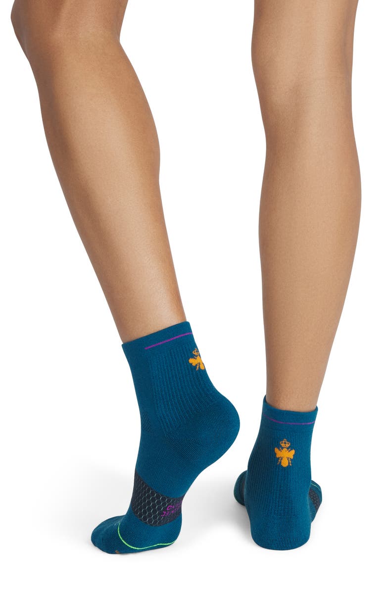 Bombas Merino Wool Blend Quarter Socks, Main, color, 