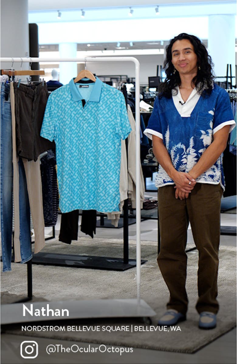 Dario Bridge Logo Performance Polo, sales video thumbnail