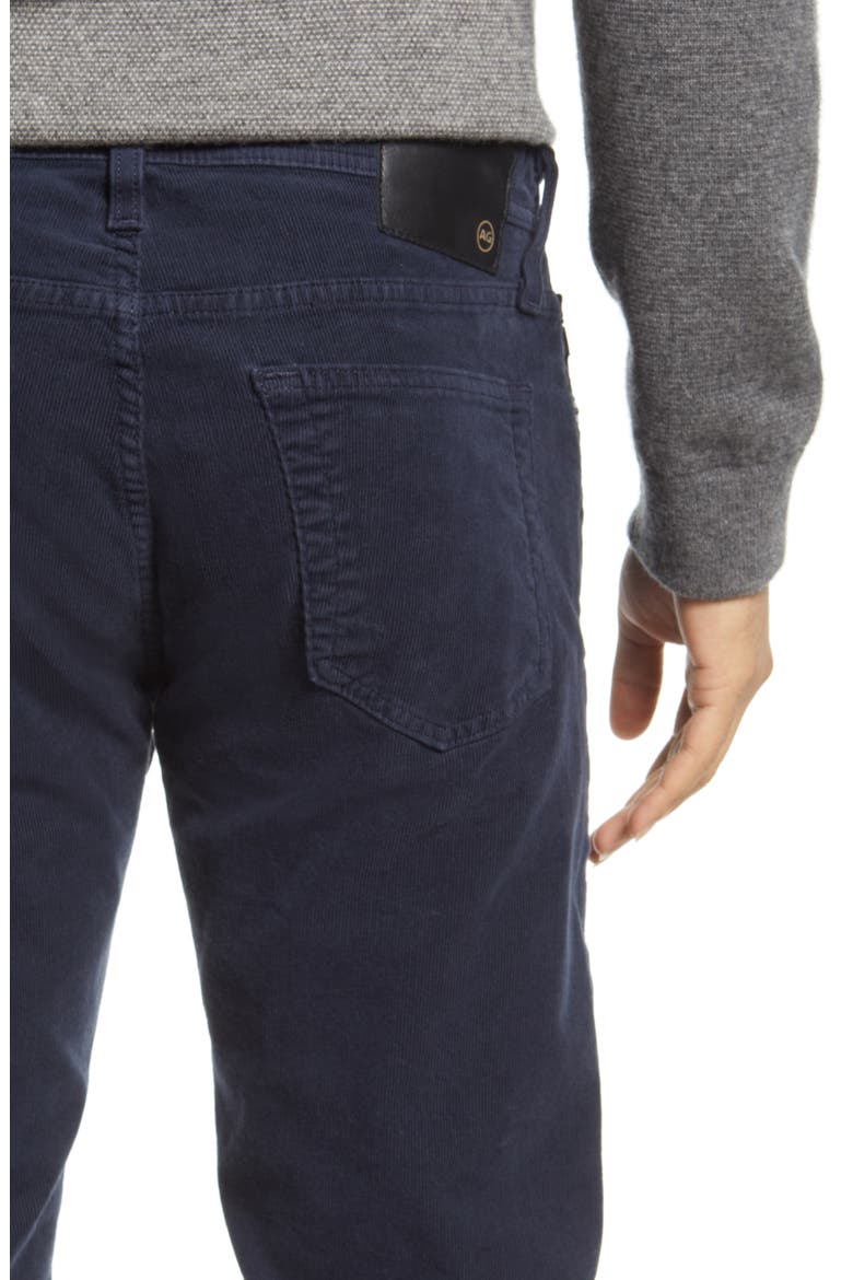 Tellis Slim Fit Corduroy Pants, Alternate, color, BLUE EXPRESS