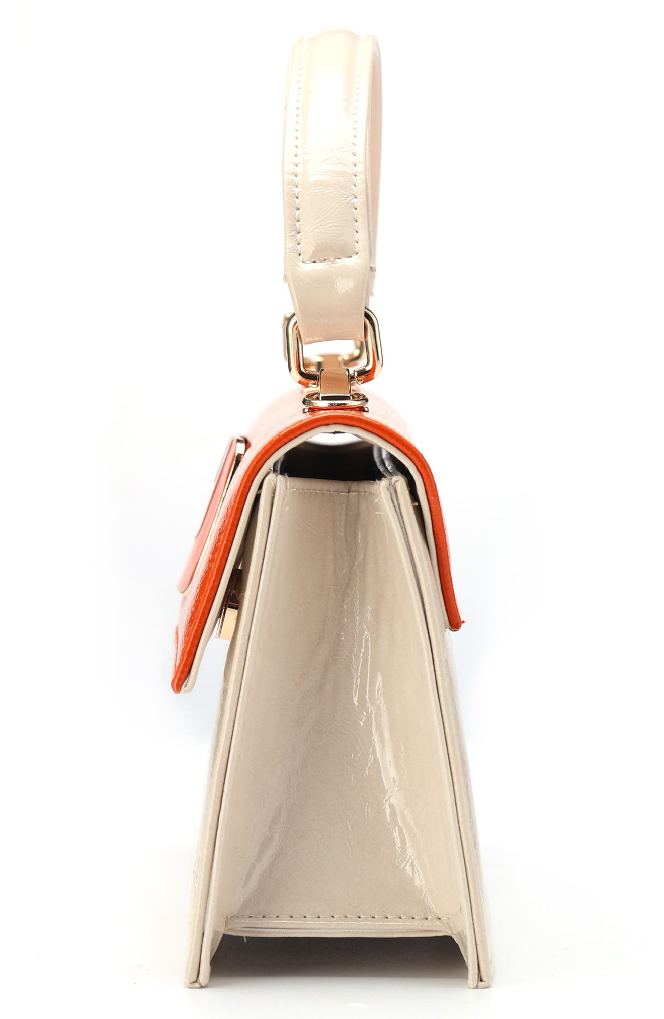 Faith Clutch Bag, Alternate, color, BONE