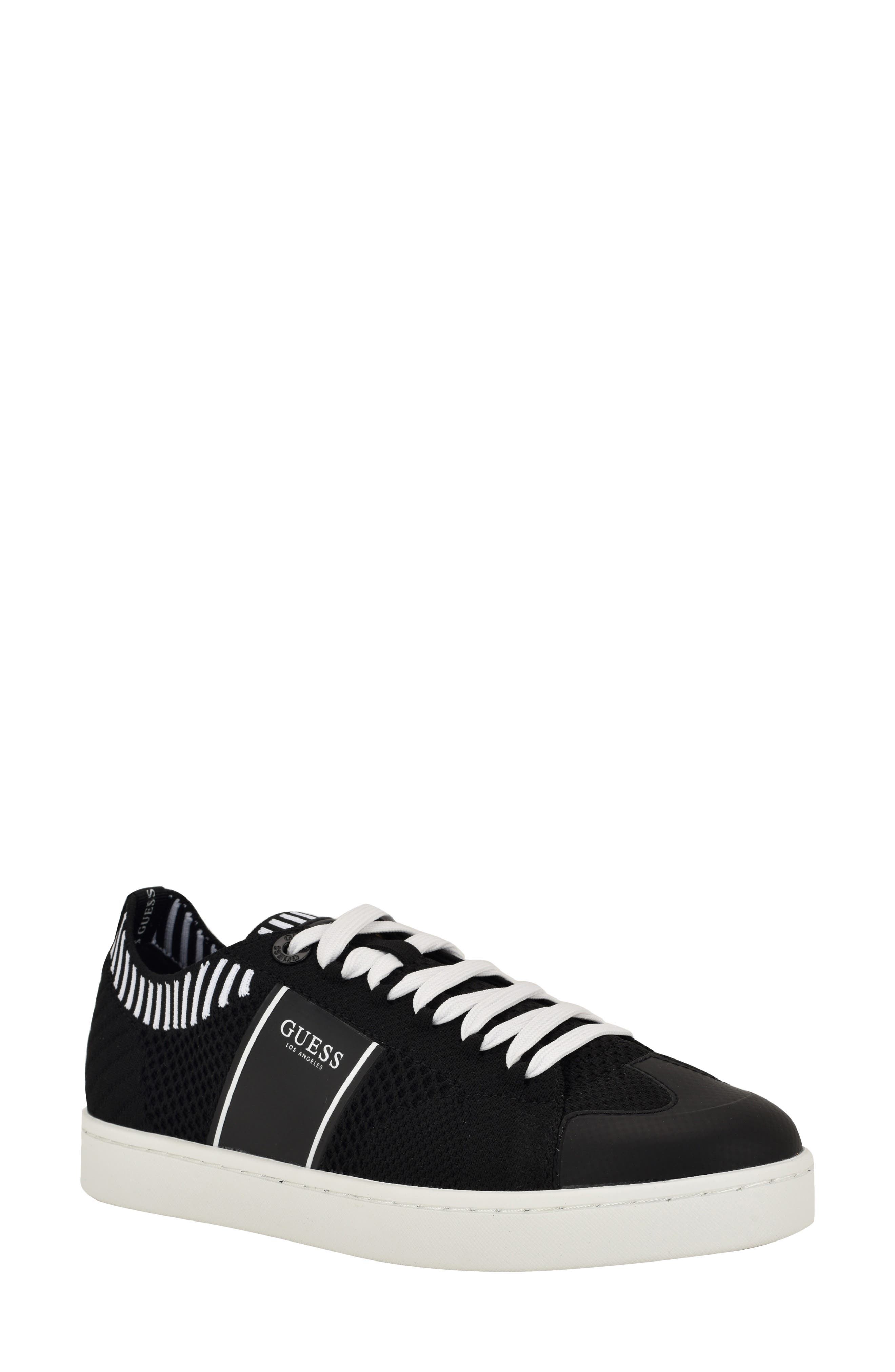 GUESS Rixie Low-Top Sneaker, Main, color, Black