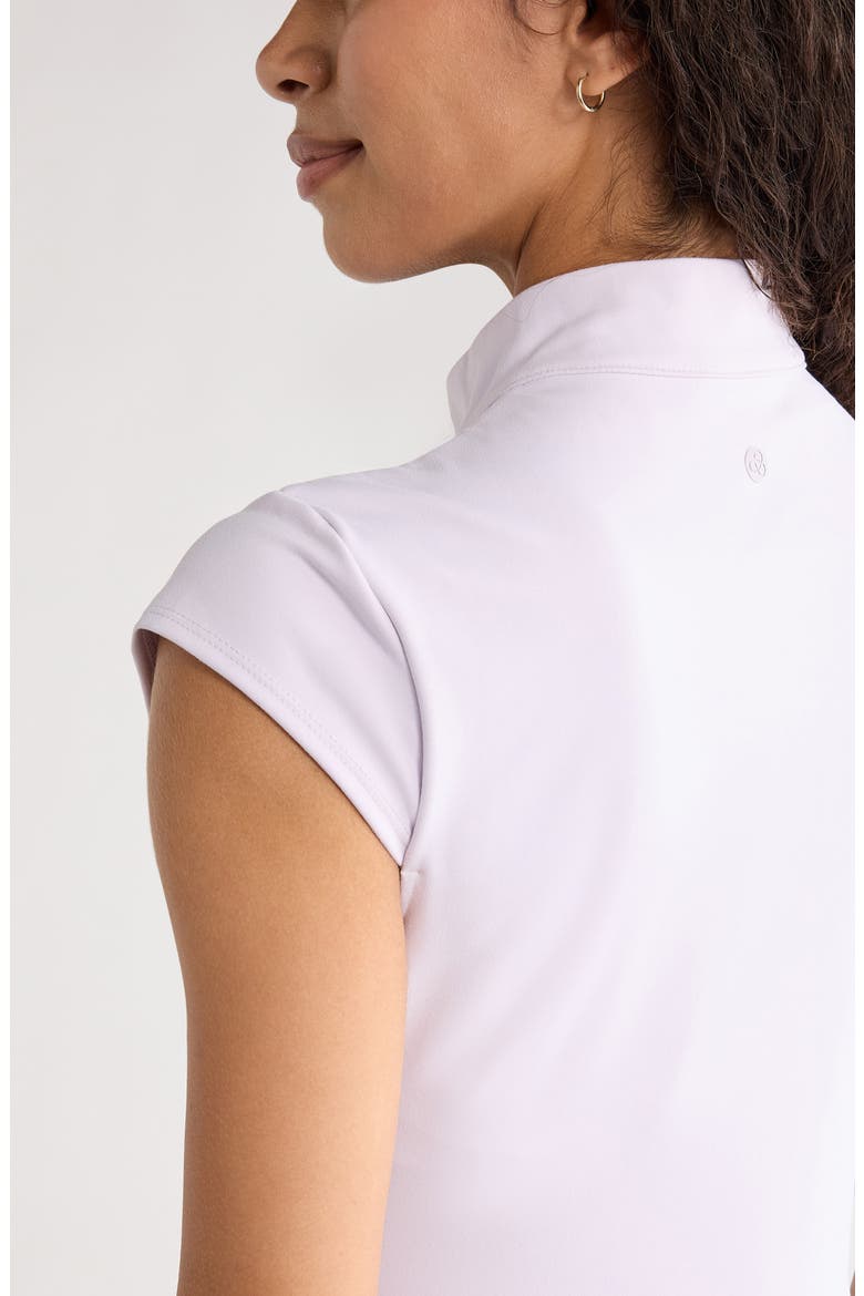 Momentum Half Zip Active Minidress, Alternate, color, PURPLE HUSH