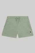 Dalix Womens Astronaut Midweight Washed Fleece Shorts