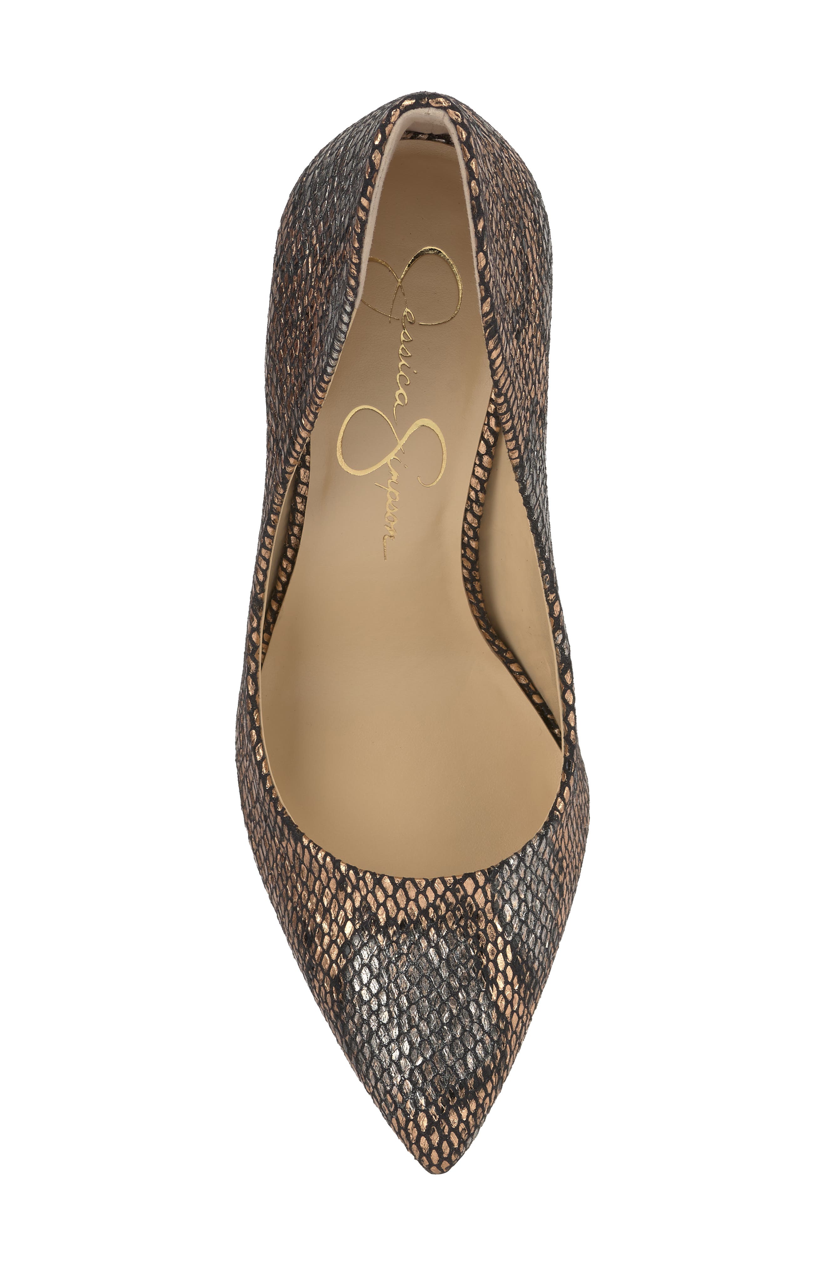 Cambredge Pointed Toe Pump, Alternate, color, BRONZE