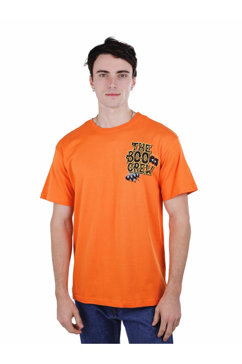 Pixar Short Sleeve T-Shirt, Main, color, Monsters Boo Orange