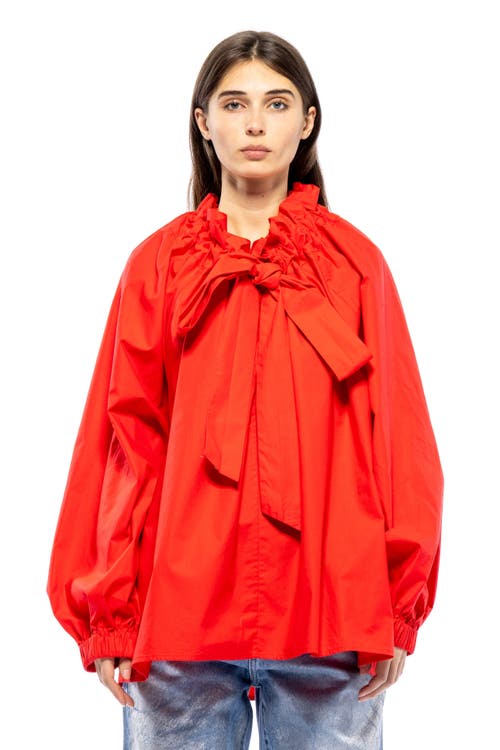 Toit Volant Nightingale Top In Red