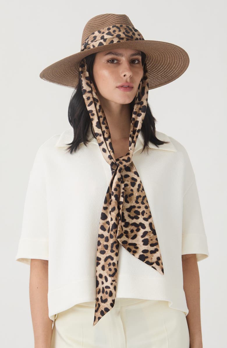 Eugenia Kim Cassidy Packable Straw Fedora, Alternate, color, 