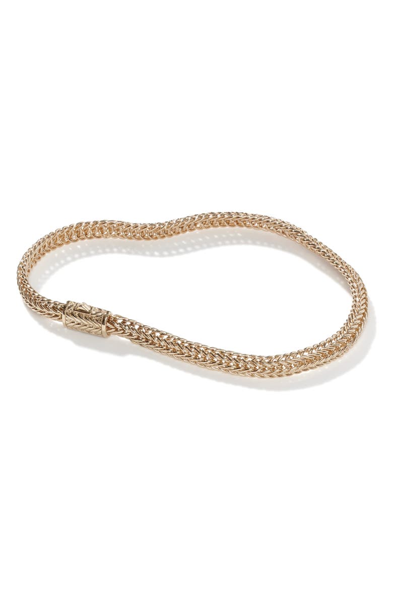 John Hardy Kami Chain Bracelet, Gold, 4.5mm, Alternate, color, Gold