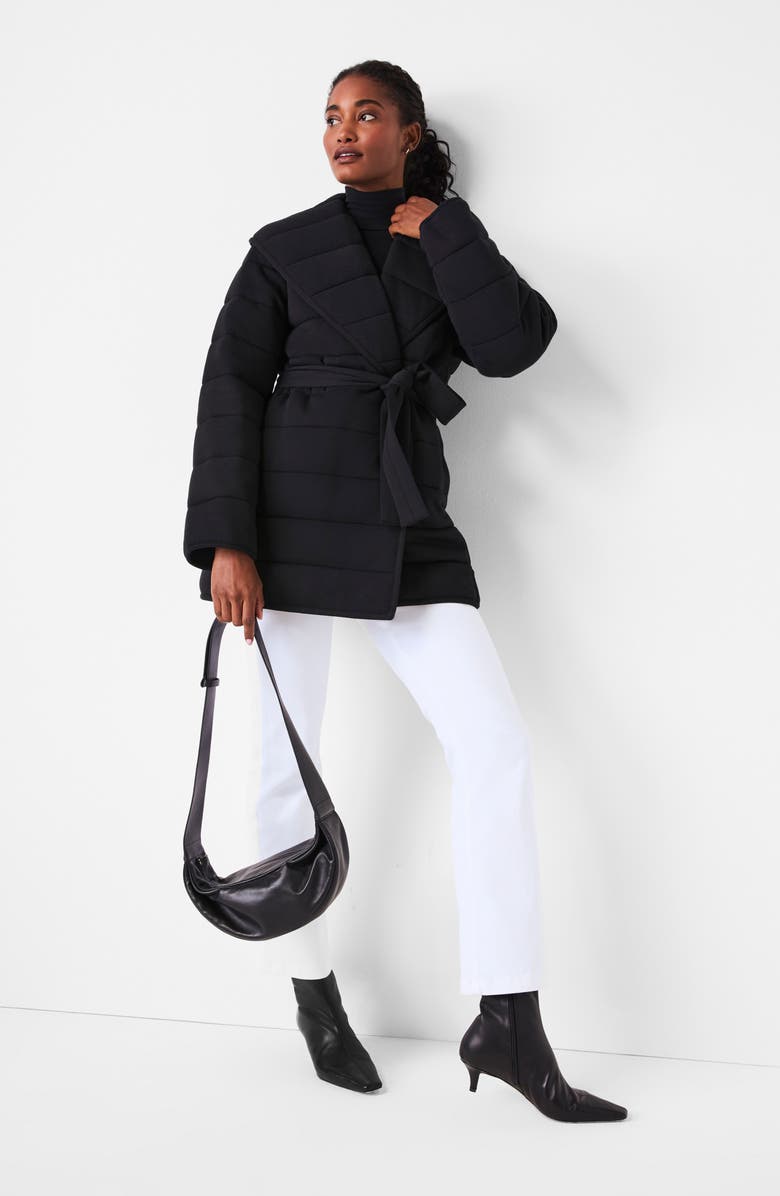 SPANX<sup>®</sup> Puffssentials Coat, Alternate, color, Very Black