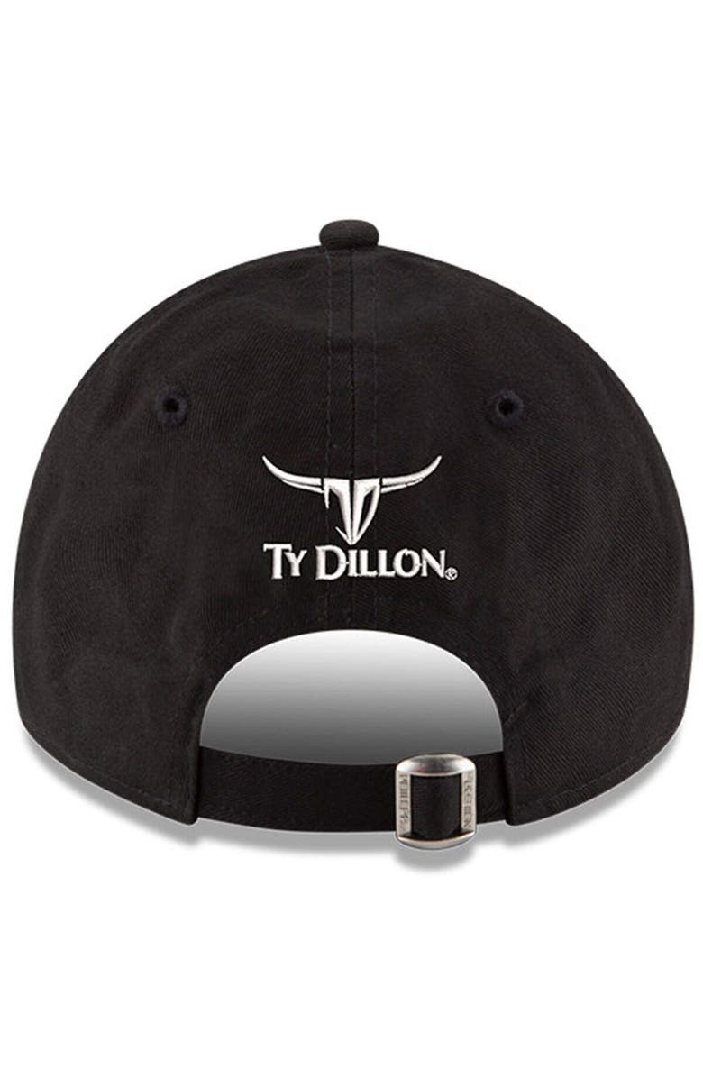New Era Men's New Era Black Ty Dillon Enzyme Washed 9TWENTY Adjustable Hat, Alternate, color, 