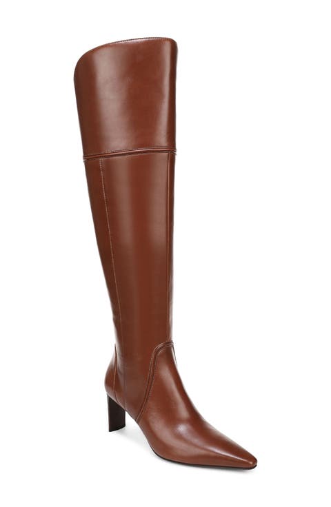 Eleanor Over the Knee Leather Boot