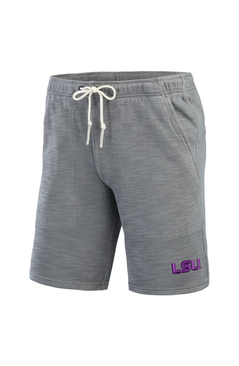 Tommy Bahama Men's Tommy Bahama Gray LSU Tigers Tobago Bay Tri-Blend Shorts, Alternate, color,