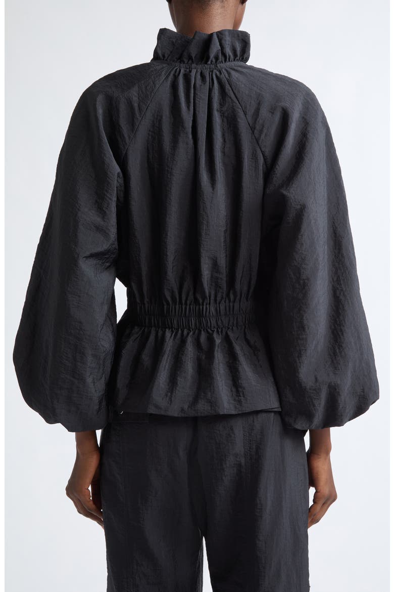 Deana Woven Jacket, Alternate, color, BLACK