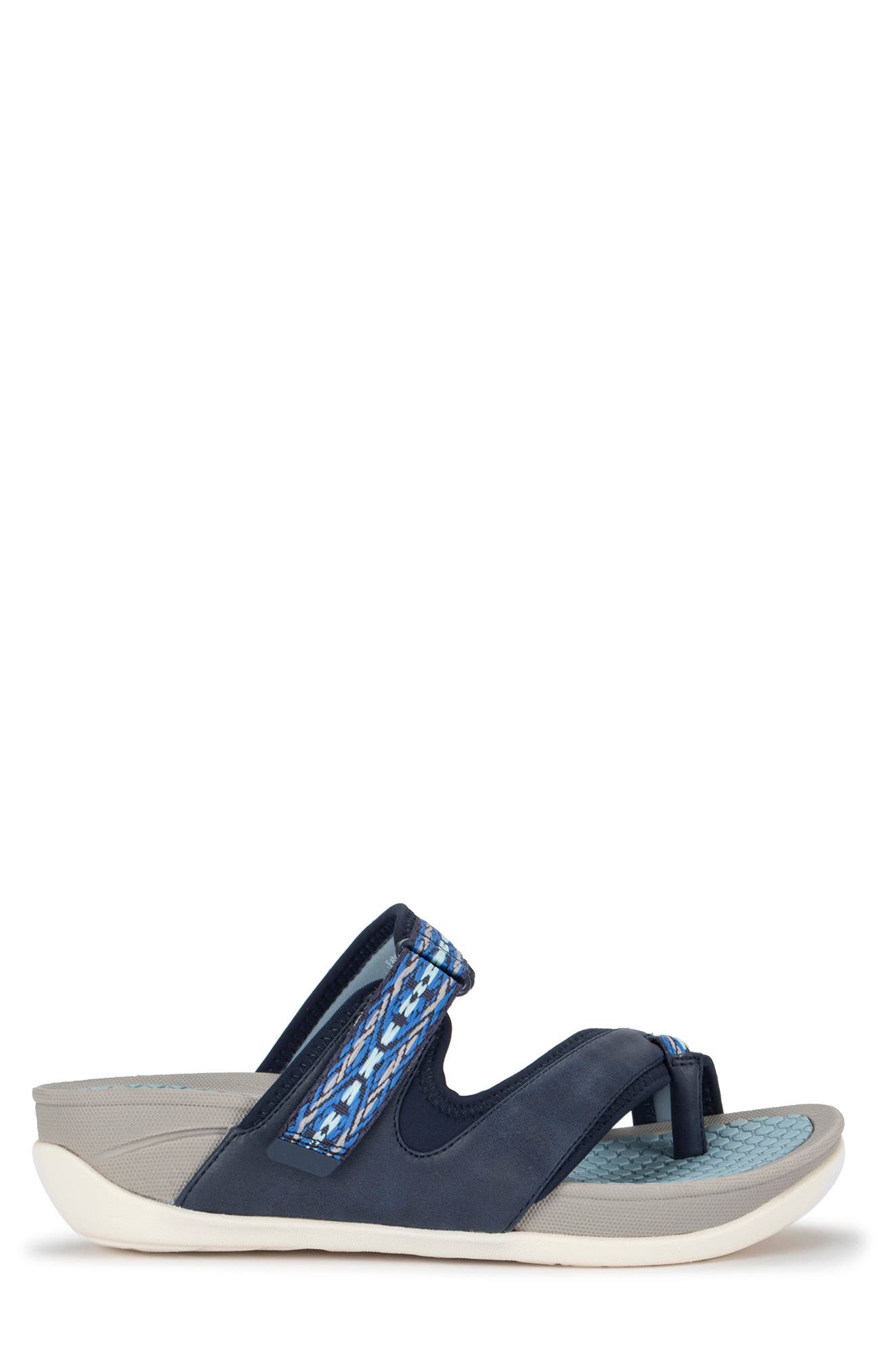 BARETRAPS Deserae Slide Sandal, Alternate, color, Navy