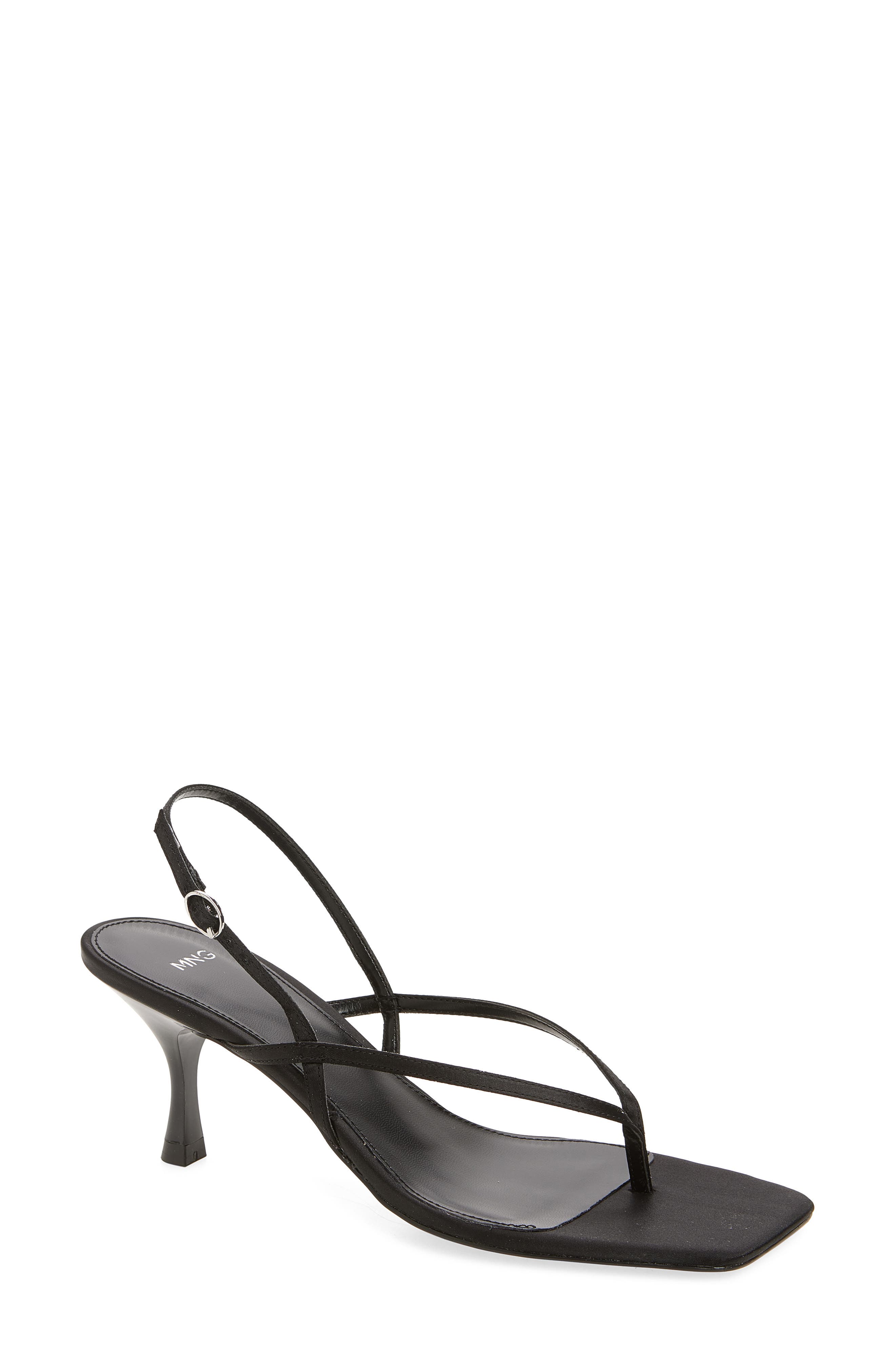 MANGO Ross Sandal, Main, color, Black
