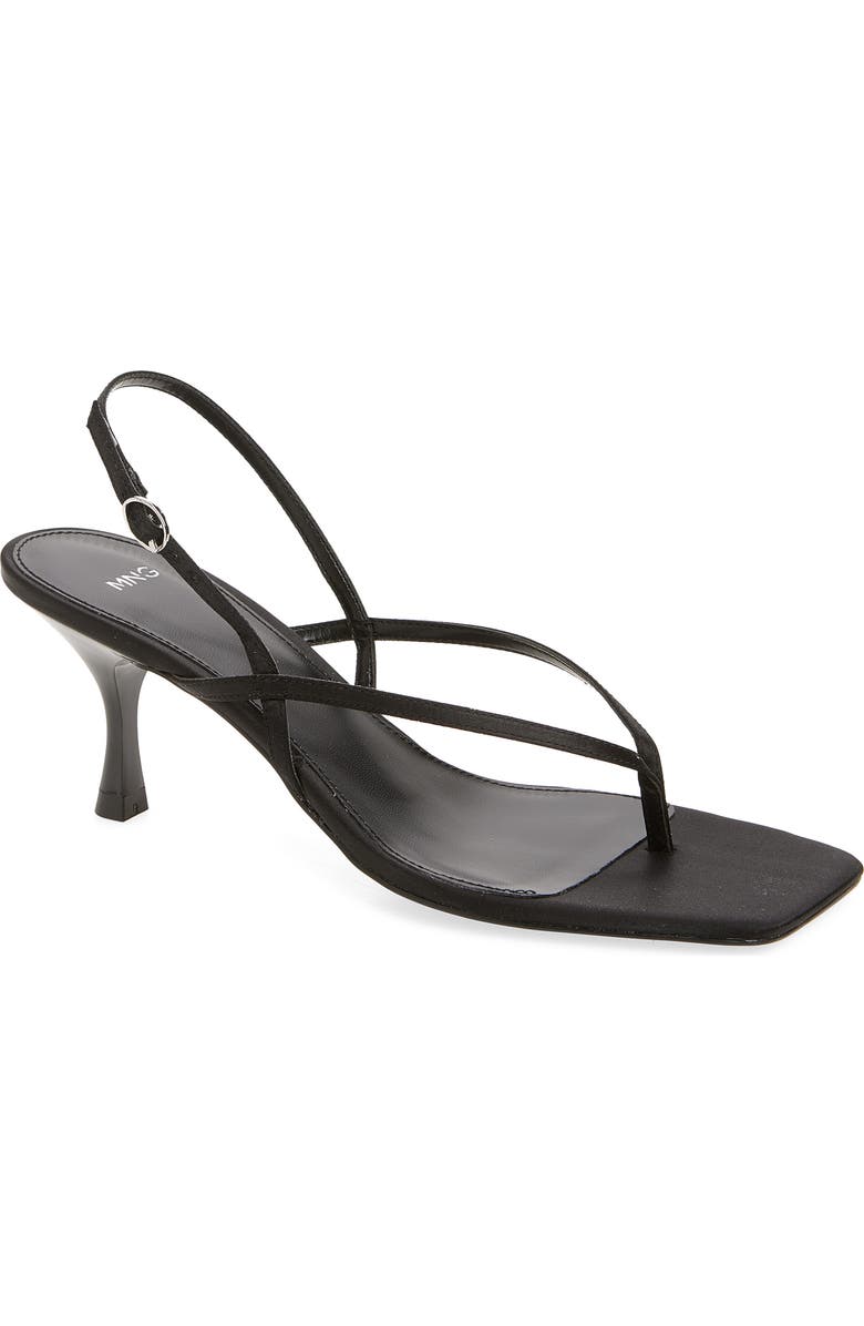 MANGO Ross Sandal, Main, color, Black