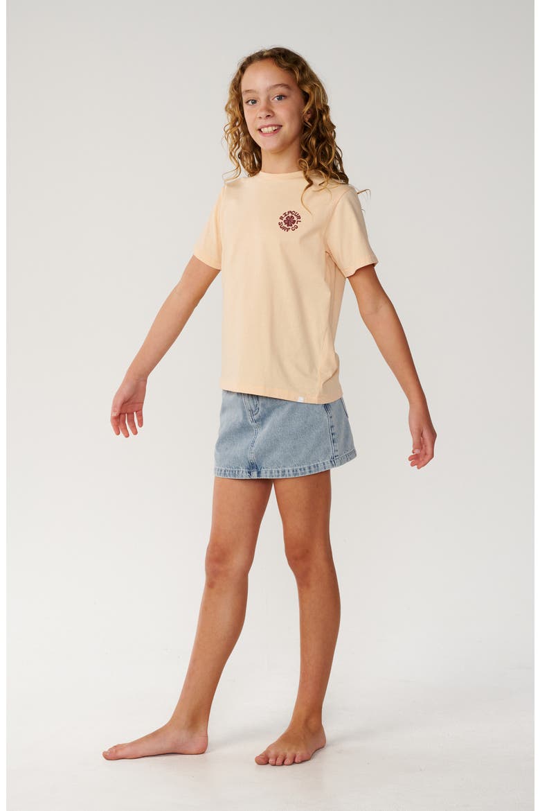 Kids' Party Wave Graphic T-Shirt, Alternate, color, LIGHT APRICOT