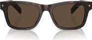 Prada 51mm Rectangular Sunglasses