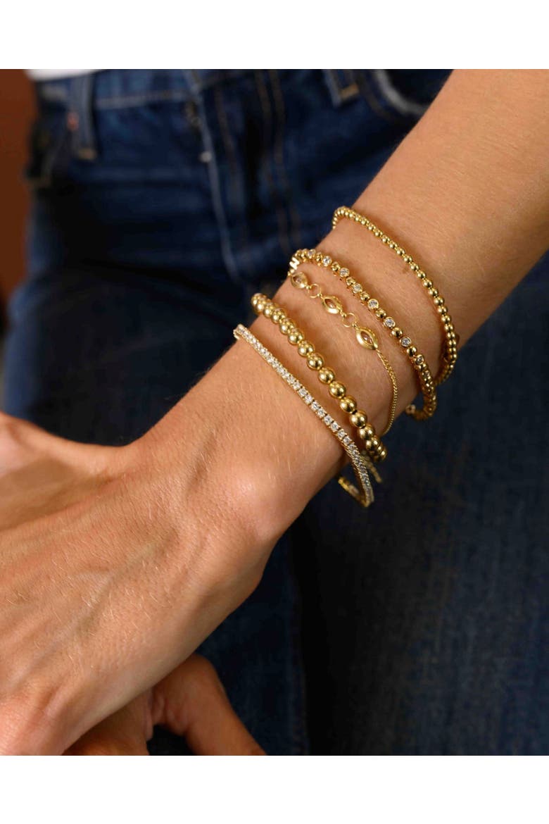 Everyday Tennis Bracelet, Alternate, color, White Topaz