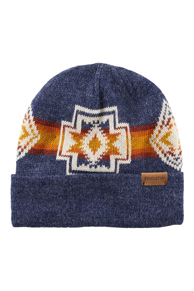 Harding Knit Beanie, Main, color, NAVY