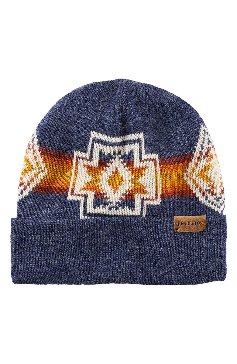 Pendleton Harding Knit Beanie, Main, color,