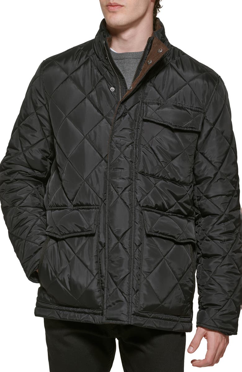 Cole Haan Quilted Field Jacket, Main, color,