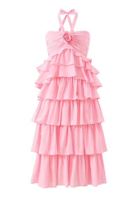 Ellie Cotton Frill Maxi Dress (Toddler, Little Kid & Big Kid)