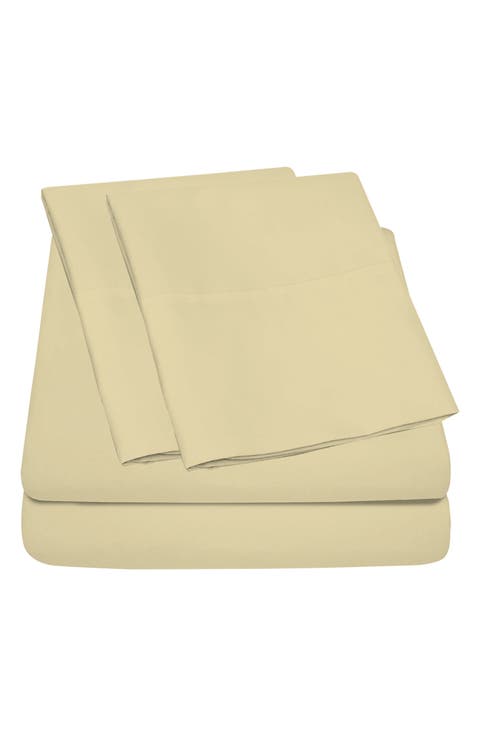 Deep Pocket Microfiber Sheet Set