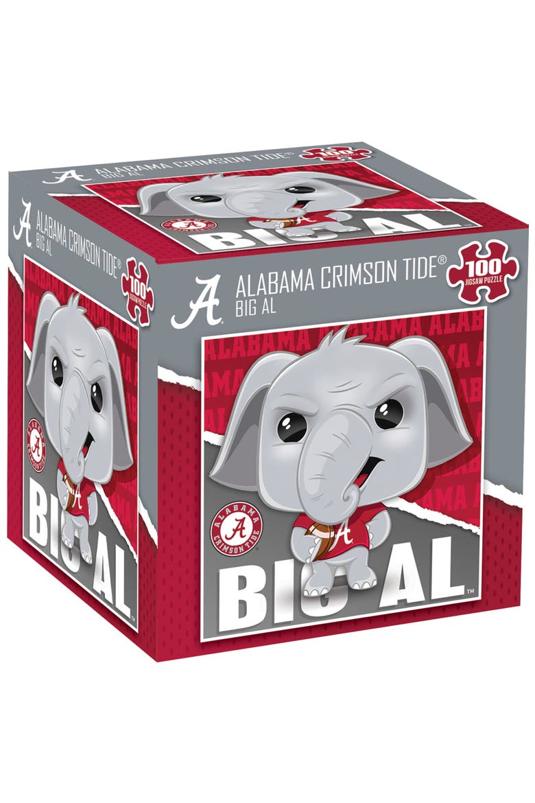 Alabama Mascot 100 Piece Puzzle, Main, color, Multicolor
