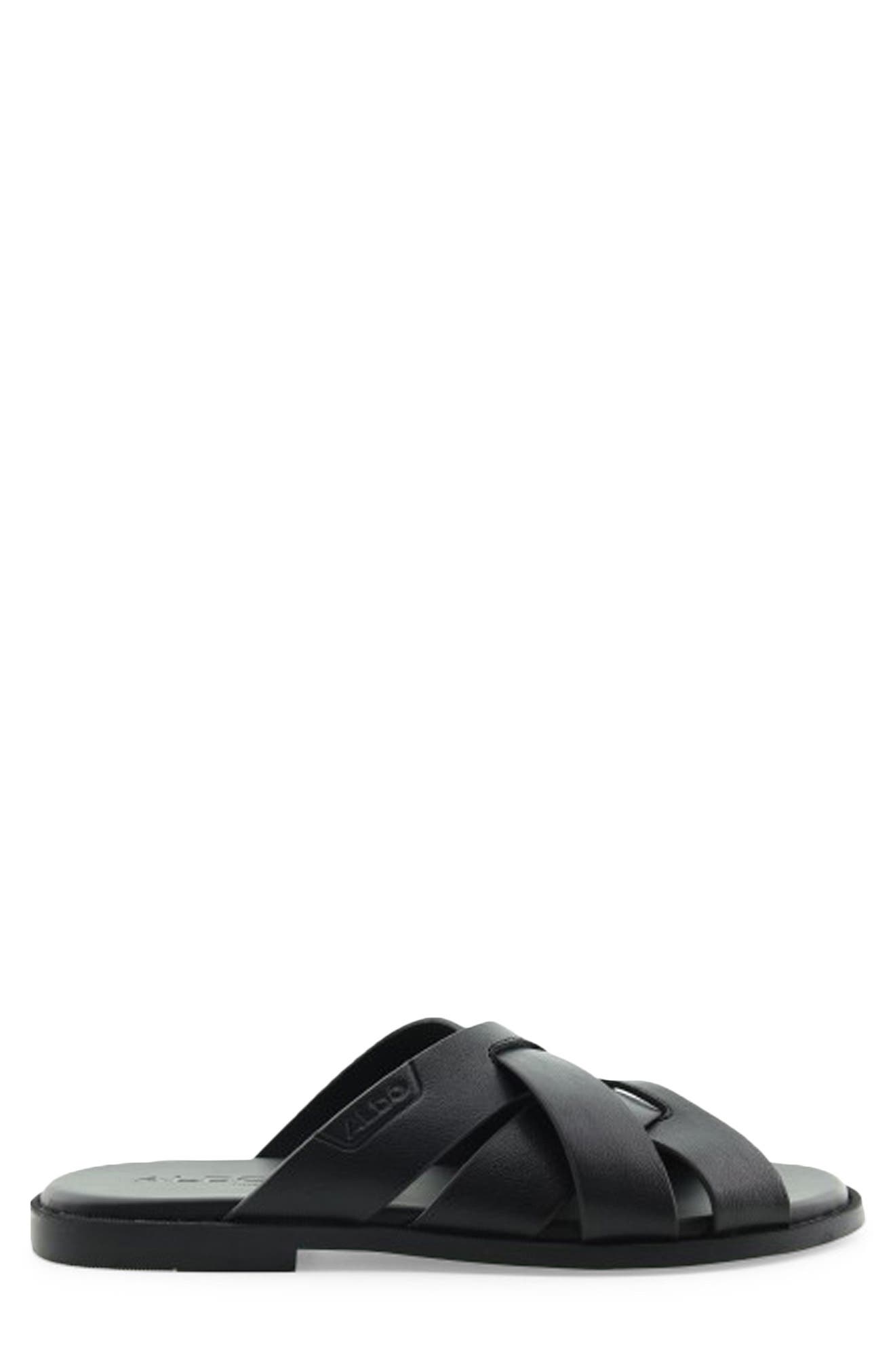 ALDO Waterleigh Slide Sandal, Alternate, color, Black