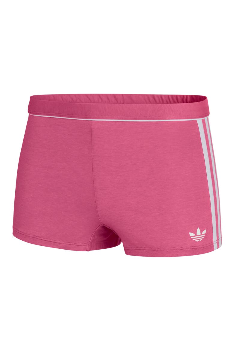 3-Stripes Boyshorts, Alternate, color, LUCID PINK
