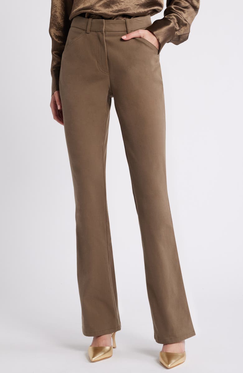 BOSS Upper Flare Trousers, Main, color,