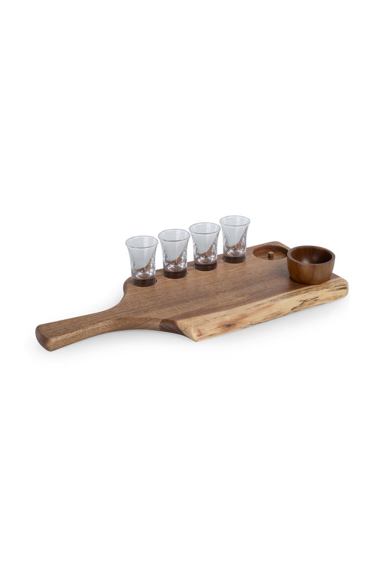 Tahona Tequila Serving Tray, Main, color, Acacia Wood