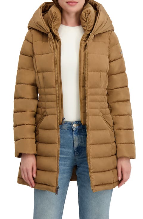 Quarter Bibbed Puffer Jacket