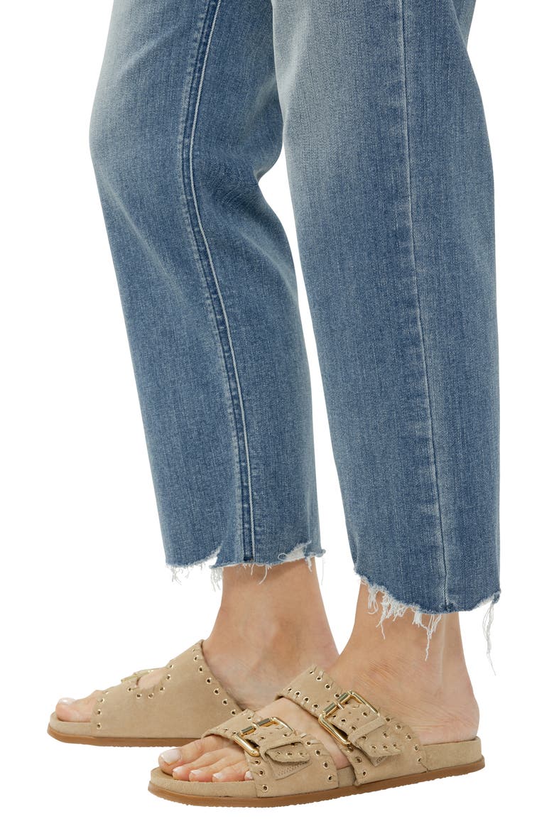 Chelsea Frayed Boyfriend Jeans, Alternate, color, KICKIN IT
