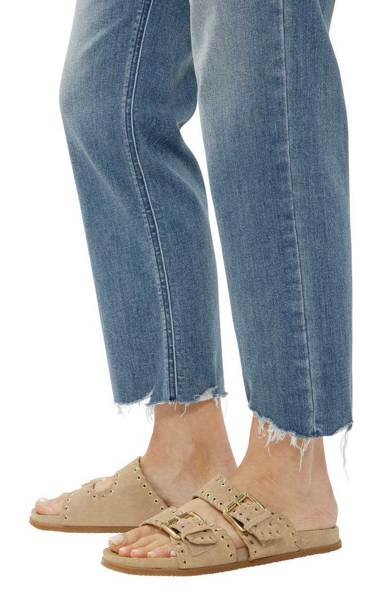 Silver Jeans Co. Chelsea Frayed Boyfriend Jeans, Alternate, color,
