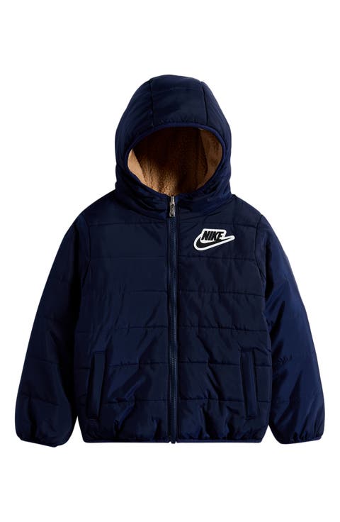 Kids' Reversible Hooded Jacket