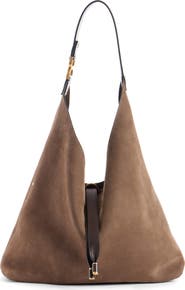 Chloé Marcie Suede Hobo Bag