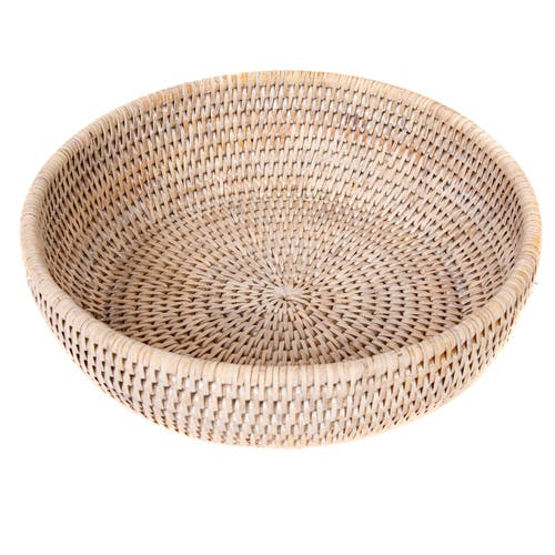 Artifacts Trading Company ™ Artifacts Rattan Rattan Everything Bowl In Pink