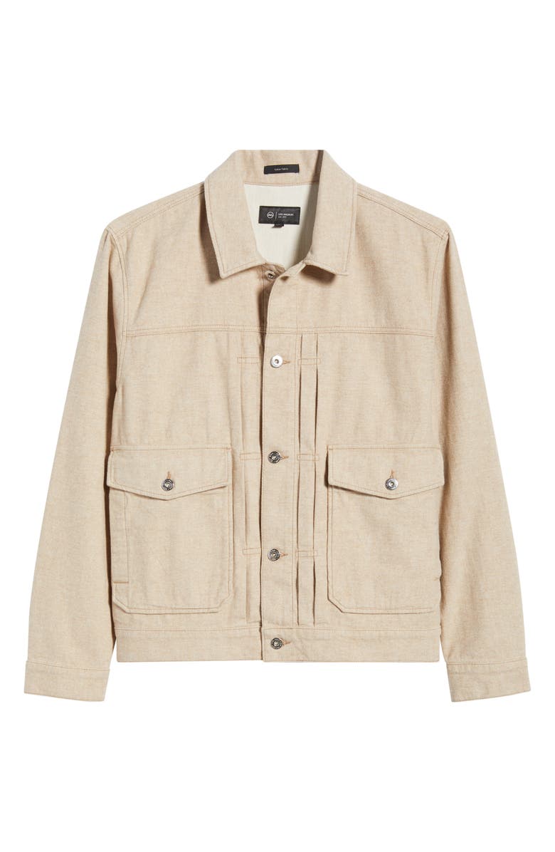AG Sid Twill Trucker Jacket, Main, color,
