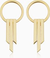Oradina 14K Yellow Gold Own It Drop Earrings