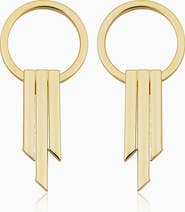 Oradina 14K Yellow Gold Own It Drop Earrings
