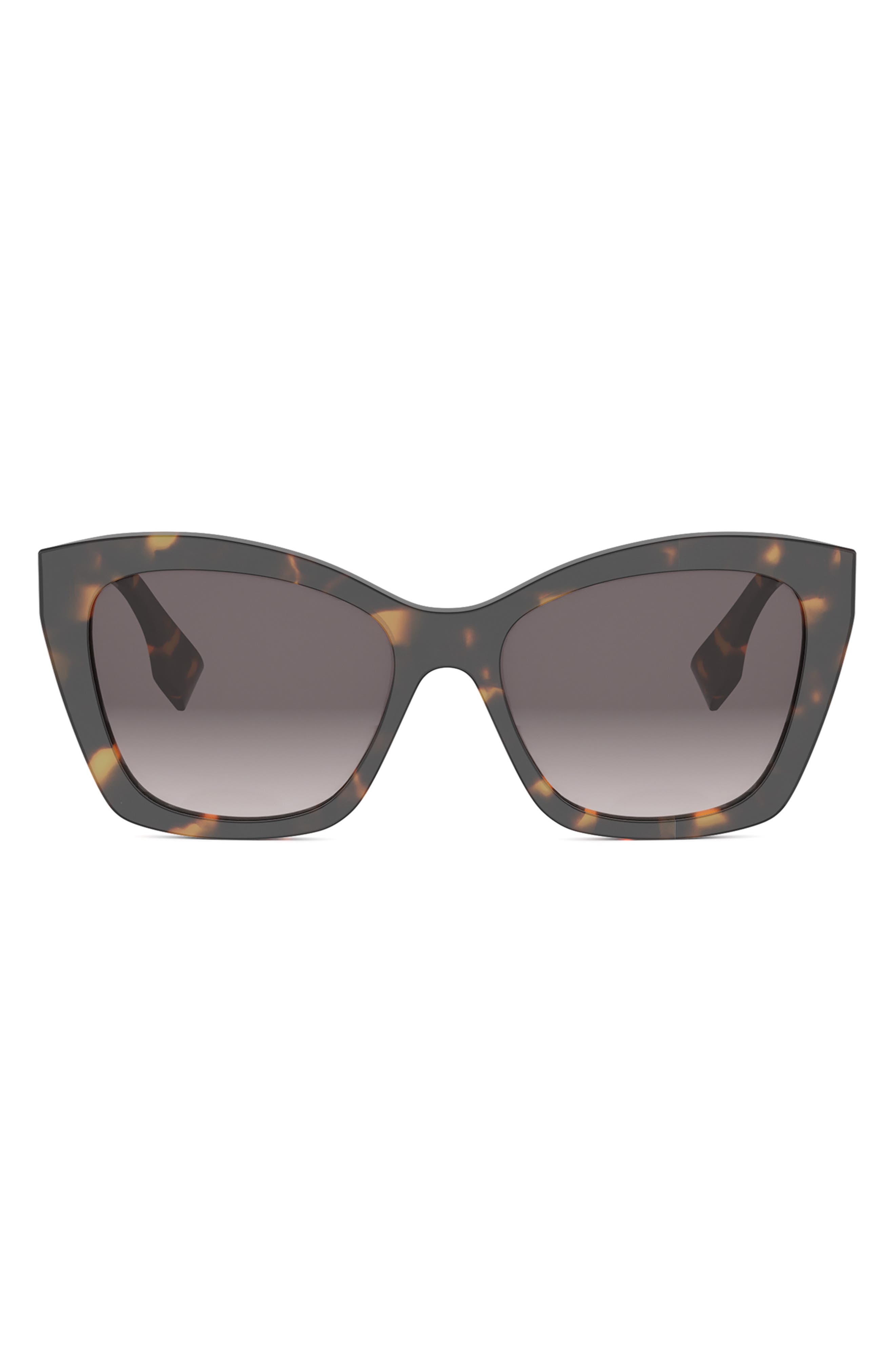 Fendi FF Diamonds 55mm Gradient Square Sunglasses | Nordstrom