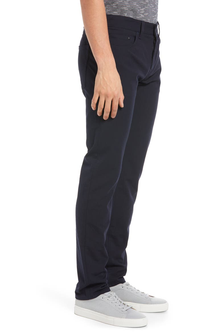 Delaware Slim Fit Five Pocket Pants, Alternate, color, DK BU