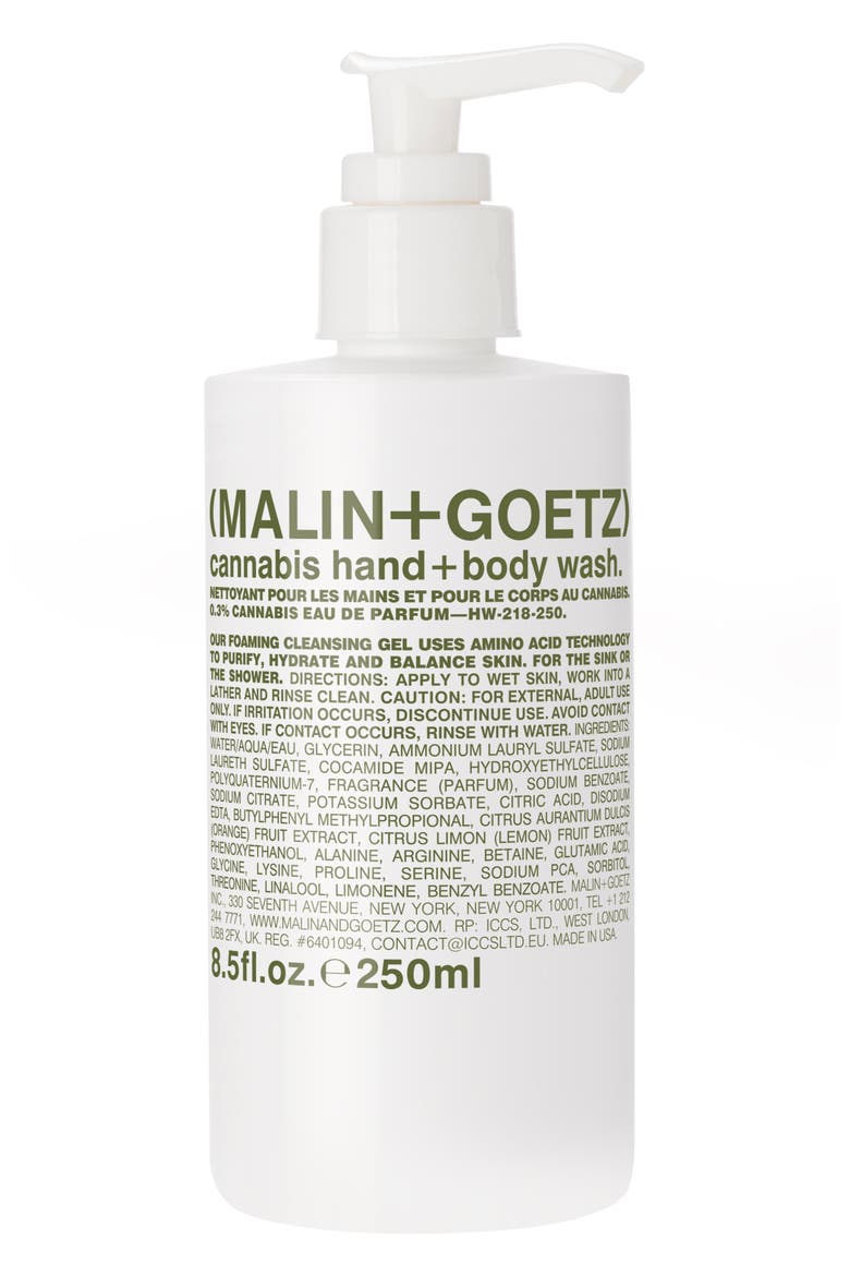 Cannabis Hand & Body Wash, Main, color, NO COLOR